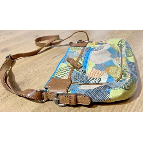 FOSSIL CROSSBODY Messenger Bag Purse - Picture 3 of 7